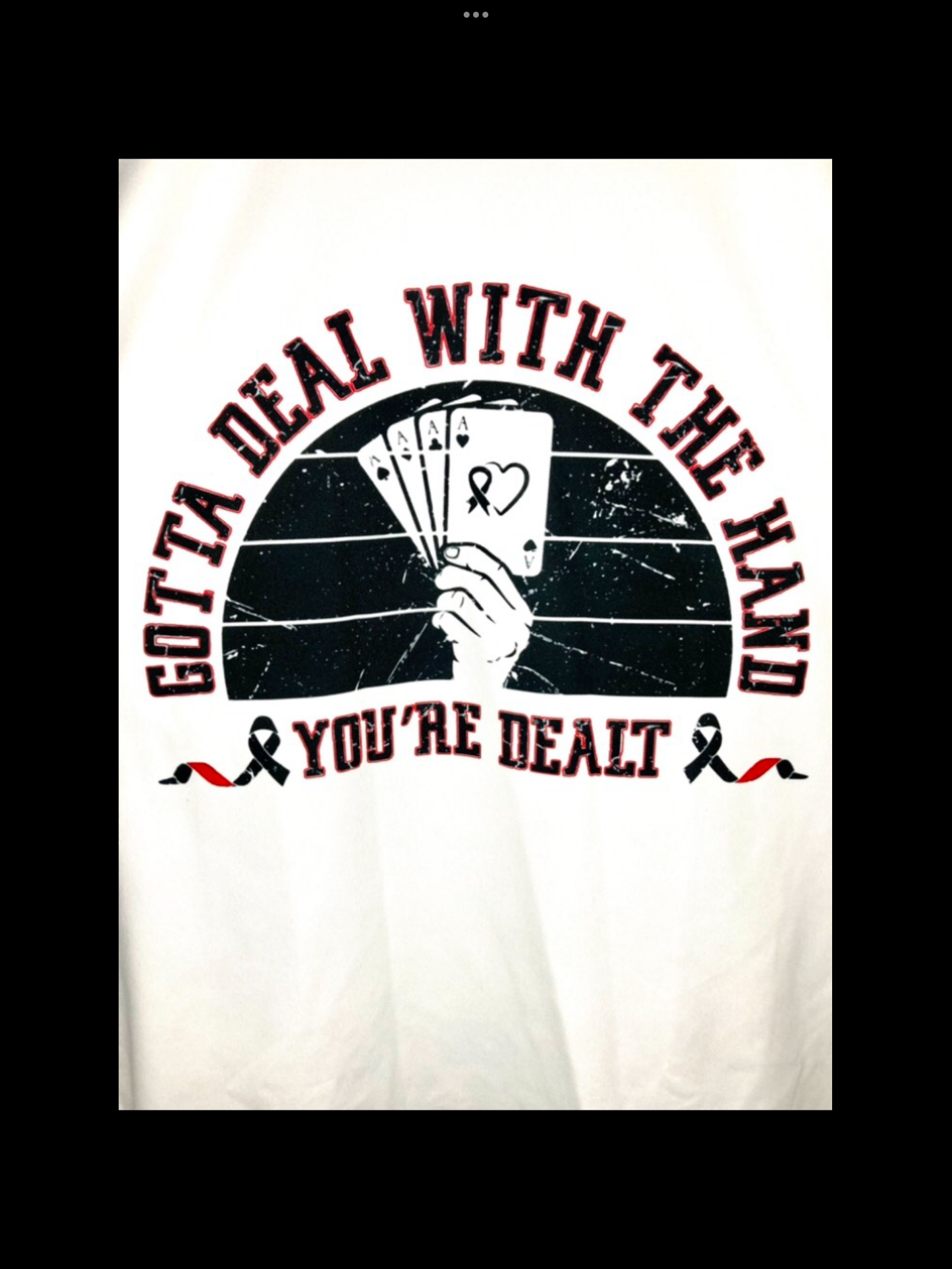 BJJ Rashguard (Gotta Deal with The Hand You’re Dealt)