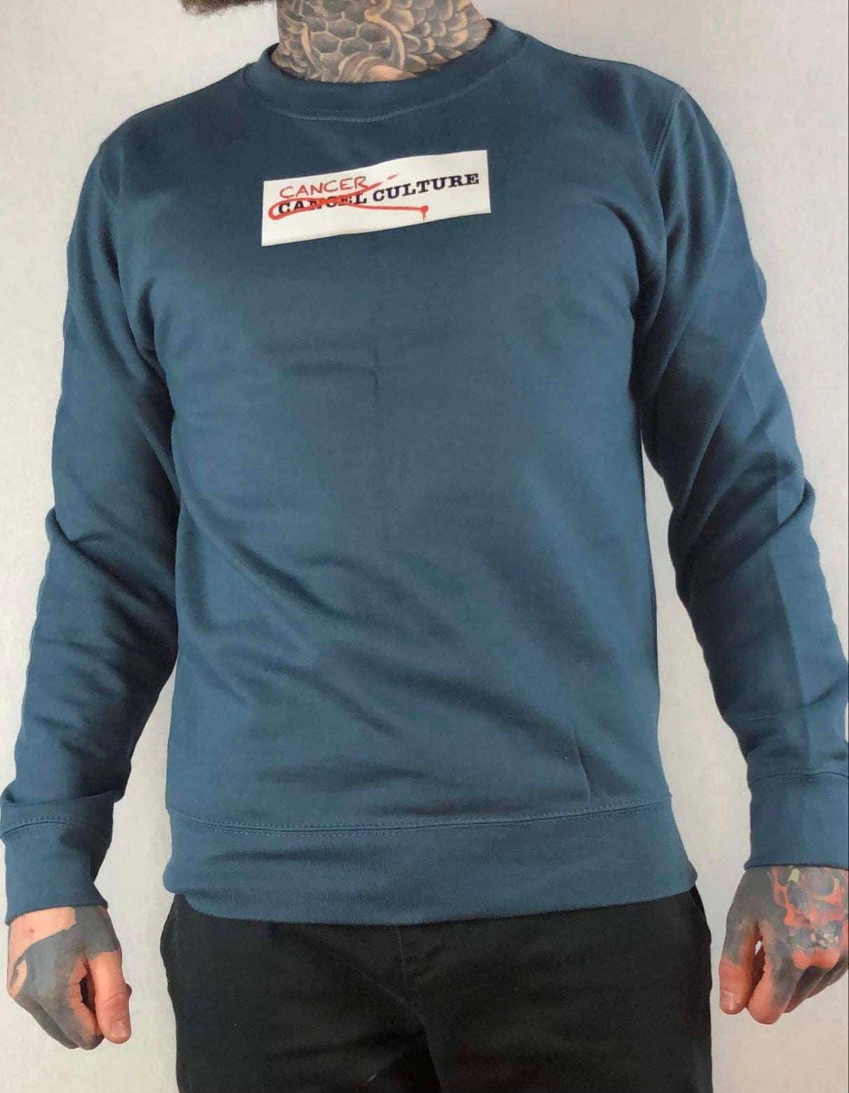 Long sleeve Sweatshirt (Block Logo)